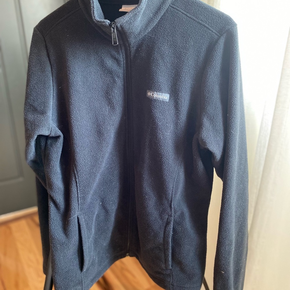 Women’s Black Columbia Fleece Jacket